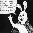 Rabbitz comic strip: Magician